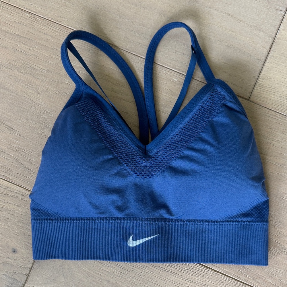 Nike Women's Deep Blue Sports Bra